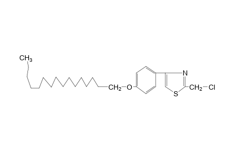 2-(chloromethyl)-4-[p-(hexadecyloxy)phenyl]thiazole