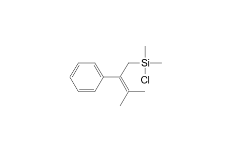 (1-Phenyl-2,2-dimethylvinyl)(cholomethyl)dimethylsilane