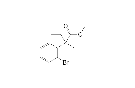 Ethyl 2-(2-bromophenyl)-2-methylbutanoate