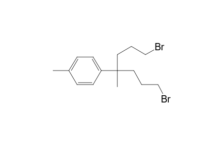 3-Methyl-3-(4-methylphenyl)-1,5-dibromomethylpentane