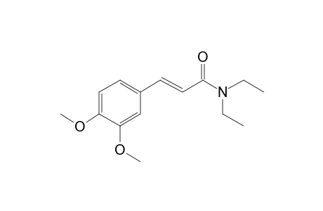 3,4-Dimethoxy-N,N-diethyl cinnamide