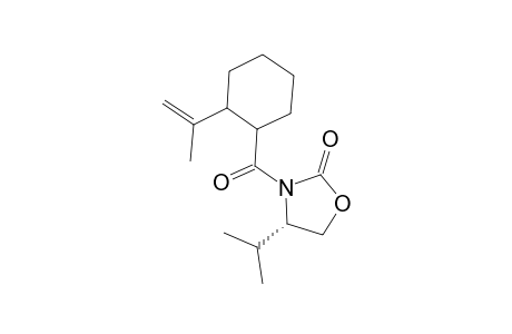 S)-3-(2-Isopropenyl-cyclohexanecarbonyl)-4-isopropyl-oxazolidin-2-one