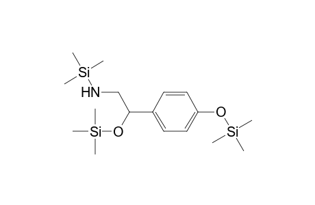 N-(Trimethylsilyl)-N-(2-[(trimethylsilyl)oxy]-2-(4-[(trimethylsilyl)oxy]phenyl)ethyl)amine