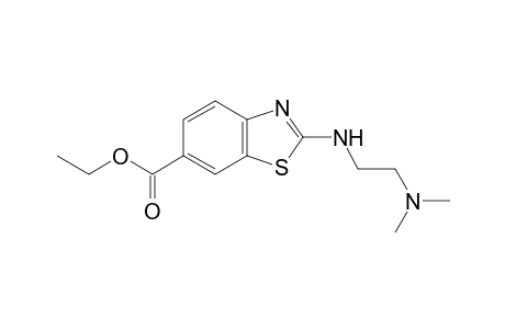 2-(Dimethylaminoethylamino)-6-benzothiazolecarboxylic acid, ethyl ester