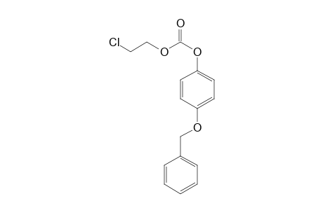 Carbonic acid, 2-chloroethyl 4-benzyloxyphenyl ester