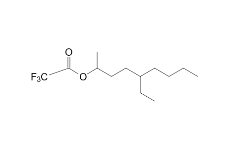 Trifluoroacetic acid, 5-ethyl-2-nonyl ester