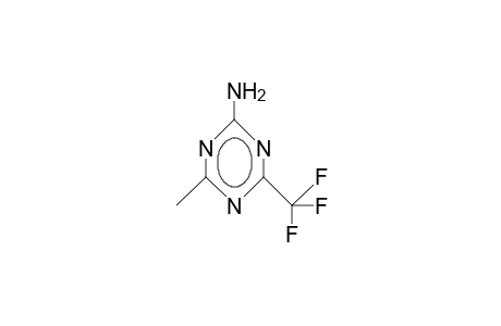 6-Methyl-4-trifluoromethyl-S-triazine-2-amine