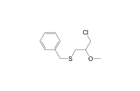 (3-chloranyl-2-methoxy-propyl)sulfanylmethylbenzene