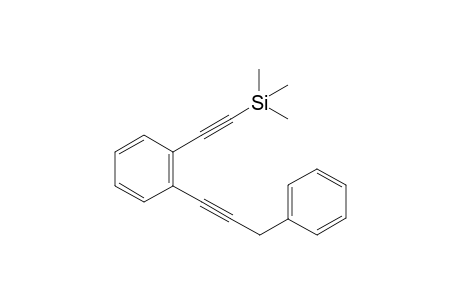 Trimethyl((2-(3-phenylprop-1-ynyl)phenyl)ethynyl)silane