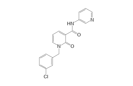 1-(m-CHLOROBENZYL)-1,2-DIHYDRO-2-OXO-N-3-PYRIDYLNICOTINAMIDE