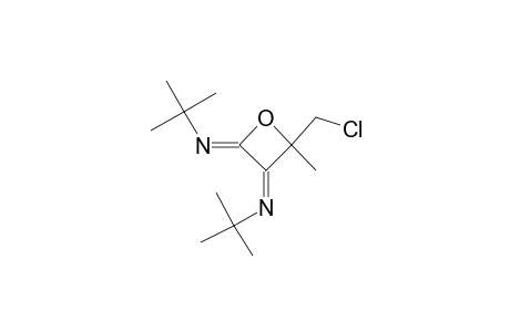 2-Propanamine, N,N'-[4-(chloromethyl)-4-methyl-2,3-oxetanediylidene]bis[2-methyl-