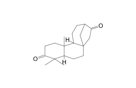 Ent-17-norkauran-3,16-dione