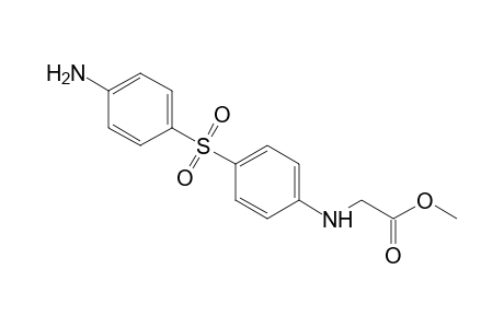 N-(p-sulfanilylphenyl)glycine, methyl ester