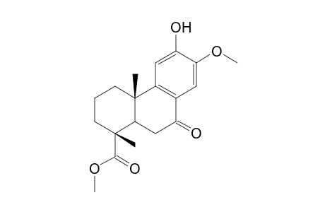 Methyl 12-hydroxy-13-methoxy-7-oxopodocarpa-8,11,13-trien-19-oate