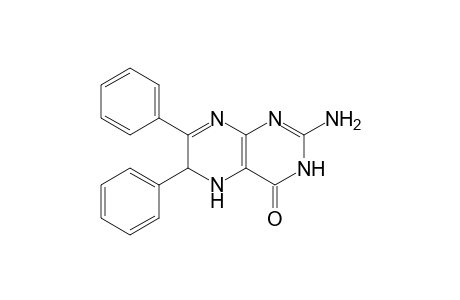 4(1H)-Pteridinone, 2-amino-5,6-dihydro-6,7-diphenyl-