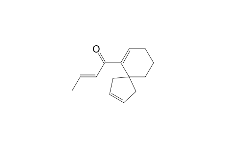 (E)-1-(Spiro[4.5]dec-2,6-diene-6-yl)but-2-en-1-one