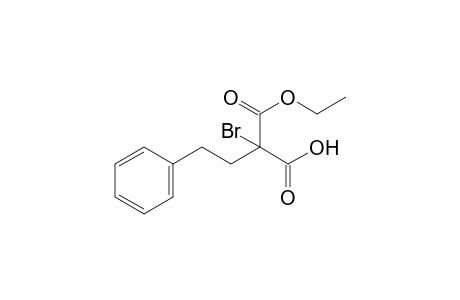 bromophenethylmalonic acid, monoethyl ester