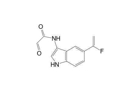 5-(.alpha.-Fluorovinyl)indol-3-yl glyoxylamide
