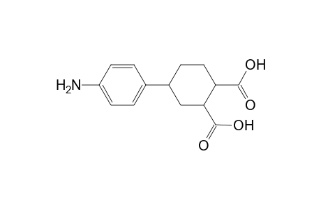 4-(4-aminophenyl)cyclohexane-1,2-dicarboxylic acid