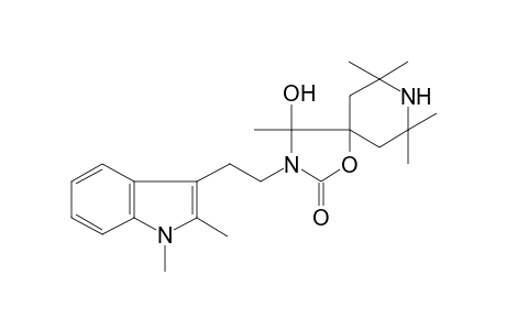 2-[2-(1,2-dimethylindol-3-yl)ethyl]-1-hydroxy-1,7,7,9,9-pentamethyl-4-oxa-2,8-diazaspiro[4.5]decan-3-one
