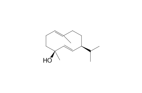 (1S,2E,4S,7E)-1,7-dimethyl-4-propan-2-yl-1-cyclodeca-2,7-dienol