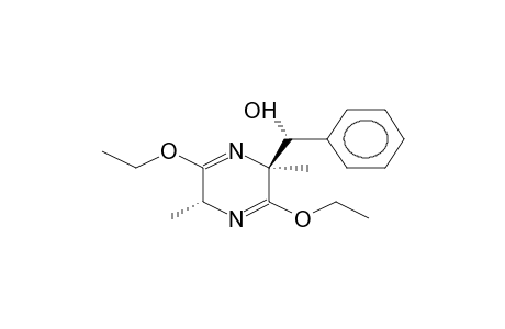 (3R,6S,1'S)-3-[HYDROXY(PHENYL)METHYL]-3,6-DIHYDRO-3,6-DIMETHYL-2,5-DIETHOXYPYRAZIN