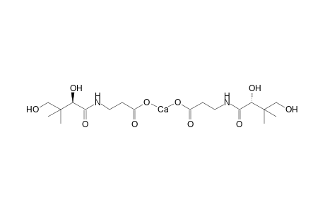 D-Pantothenic acid, hemicalcium salt