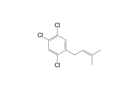 1,2,4-trichloro-5-(3-methylbut-2-en-1-yl)benzene