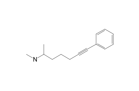 N-Methyl-1-methyl-6-phenyl-5-hexynamine