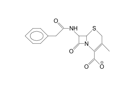 7-(Phenyl-acetamido)-desacetoxy-cephalosporanic acid, anion