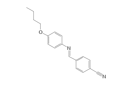 p-[N-(p-butoxyphenyl)formimidoyl]benzonitrile