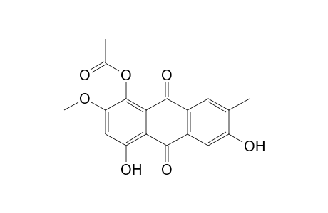 8-Acetoxy-3,5-dihydroxy-7-methoxy-2-methylanthracene- 9,10-dione