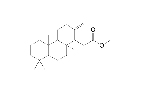 2-(4B,8,8,10A-Tetramethyl-2-methylenetetradecahydrophenanthren-1-yl)acetic acid, me derivative