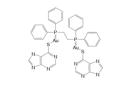 MUE-[ETHANO-1,2-BIS-(DIPHENYLPHOSPHINE)]-BIS-[6-MERCAPTOPURIN-S-YL-GOLD-(I)]