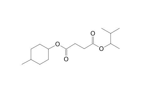 Succinic acid, 3-methylbut-2-yl cis-4-methylcyclohexyl ester