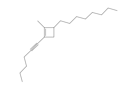 1-(Hex-1-yn-1-yl)-2-methyl-3-octylcyclobut-1-ene