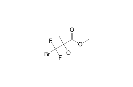 3-bromo-3,3-difluoro-2-hydroxy-2-methyl-propionic acid methyl ester