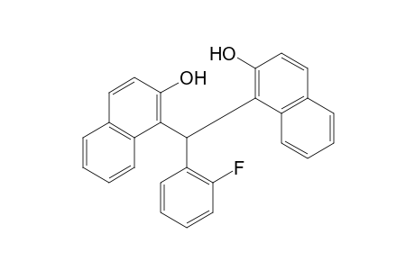 1,1'-(o-Fluorobenzylidene)di-2-naphthol