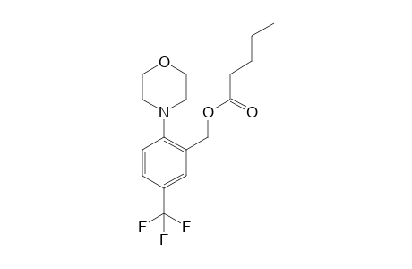 2-Morpholino-5-(trifluoromethyl)benzyl pentanoate