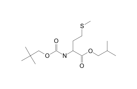 L-Methionine, N-neopentyloxycarbonyl-, isobutyl ester