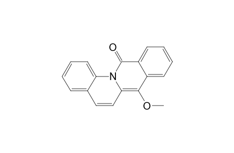 12H-Dibenzo[b,f]quinolizin-12-one, 7-methoxy-