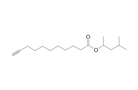 Undec-10-ynoic acid, 4-methyl-2-pentyl ester