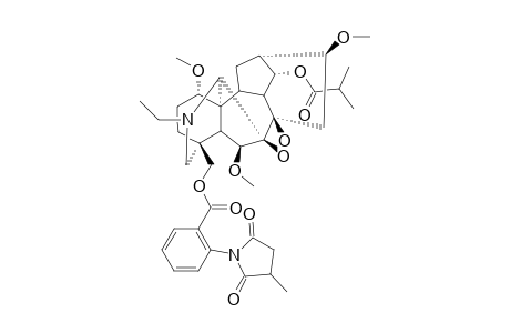 14-DEACETYL-14-ISO-BUTYRYL-NUDICAULINE