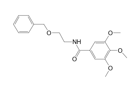 N-[2-(Benzyloxy)ethyl]-3,4,5-trimethoxybenzamide