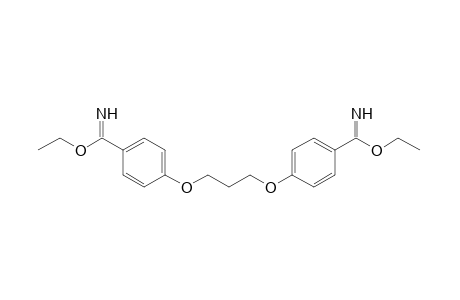 4,4'-(trimethylenedioxy)dibenzimidic acid, diethyl ester