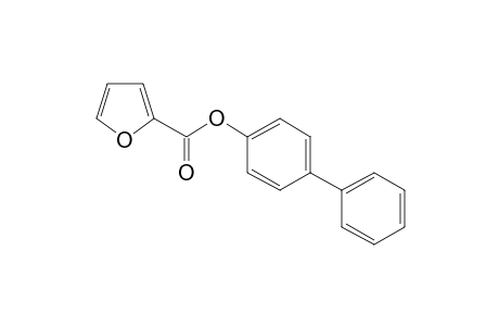 2-Furoic acid, 4-biphenyl ester