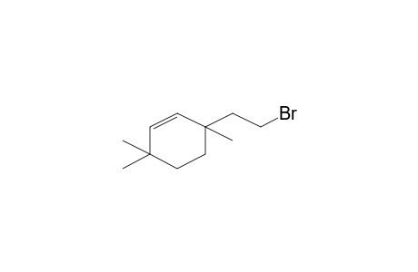 3-(2-Bromoethyl)-3,6,6-trimethyl-1-cyclohexene