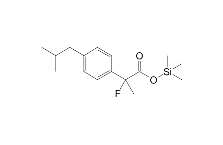 2-Fluoro-2-(4-isobutylphenyl)propanoic acid trimethylsilyl ester
