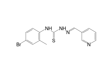 nicotinaldehyde, 4-(4-bromo-o-tolyl)-3-thiosemicarbazide