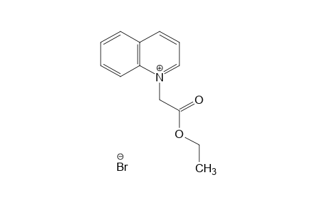 1-(carboxymethyl)quinolinium bromide, ethyl ester